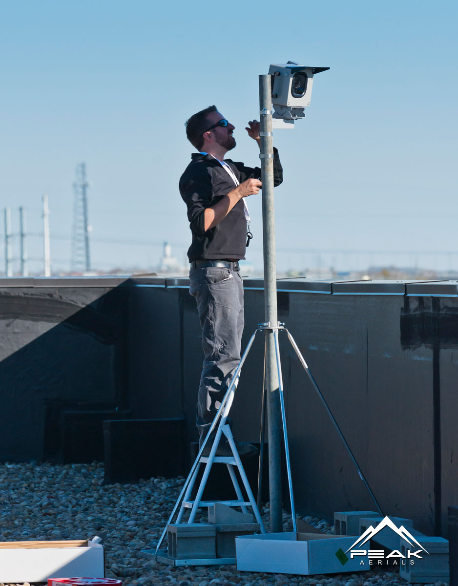 Construction Timelapse Peak Aerials