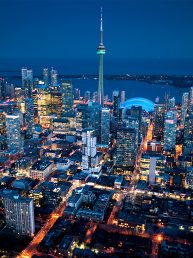 Toronto Night Skyline