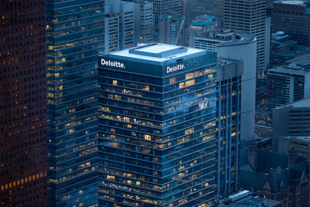Deloitte Canada Peak Aerials