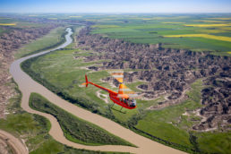 R44 Helicopter Drumheller